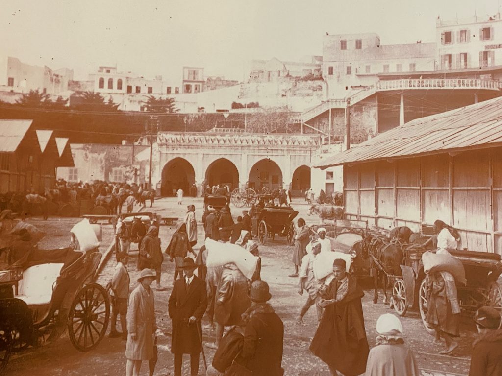 Tangier street scene 1900