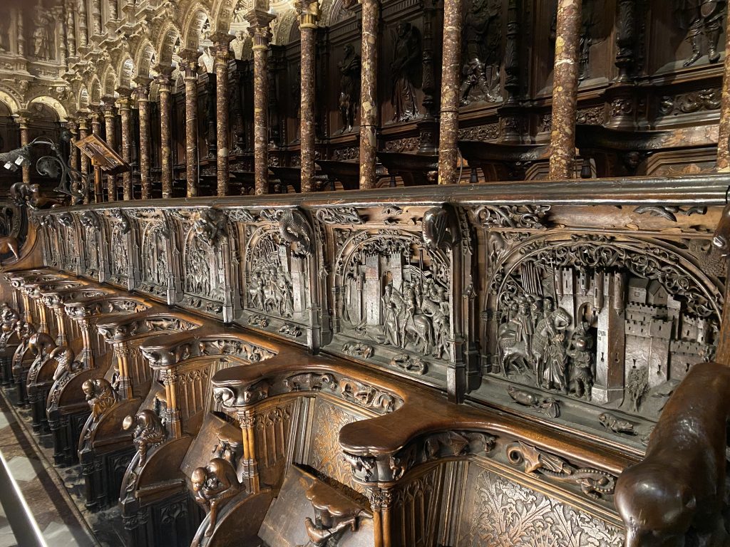 The Lower Stalls, The Choir, Toledo Cathedral